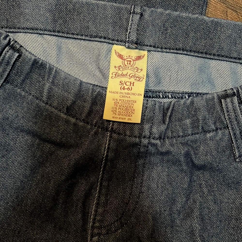 ❤️ 3 for $15 ❤️ Faded Glory skinny jeggings | size s (4-6)